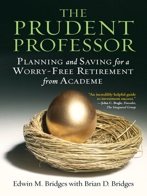 cover image of The Prudent Professor